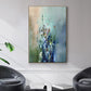 Current Air II - Floater Framed Canvas Print