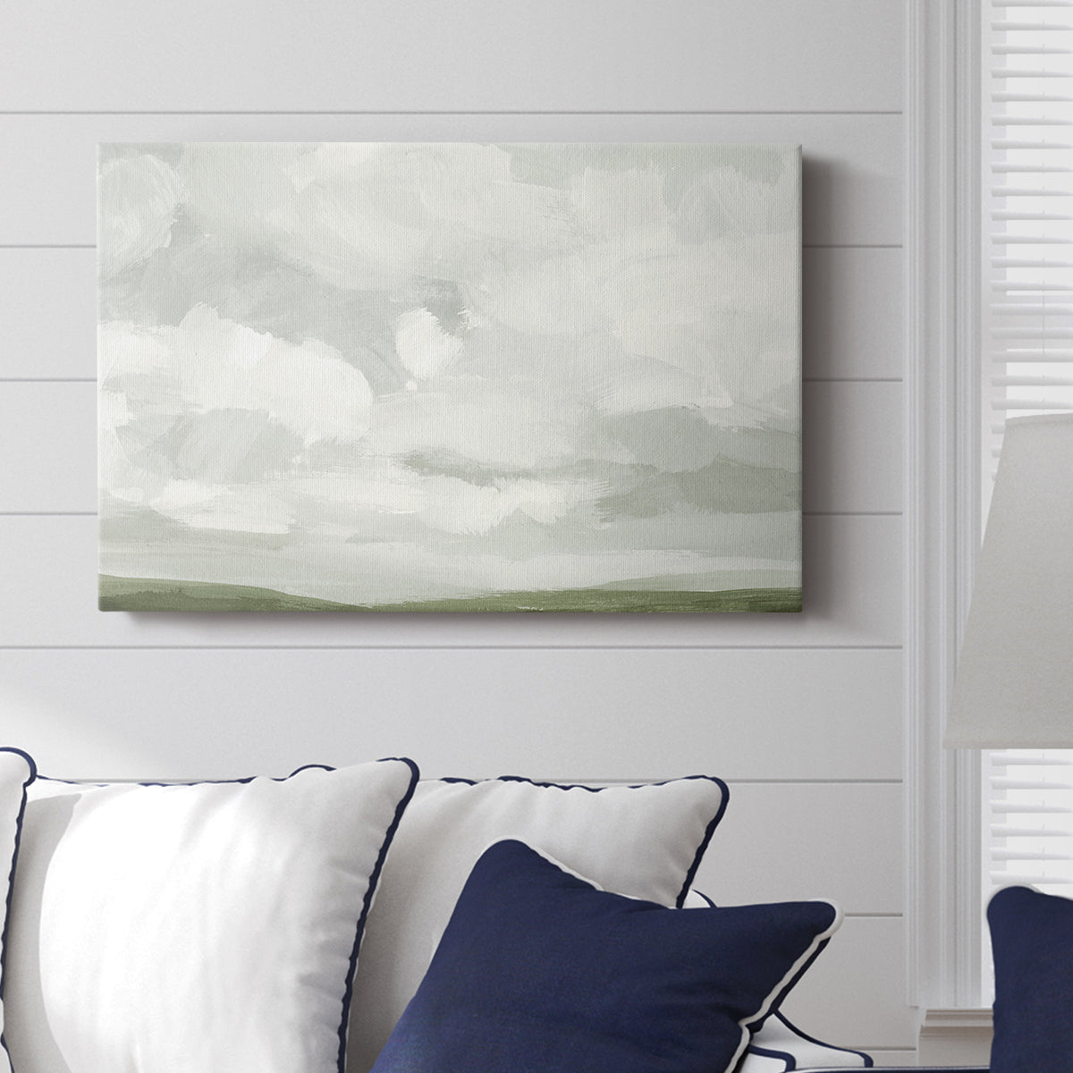 Gray Stone Sky IV - Canvas Art Print