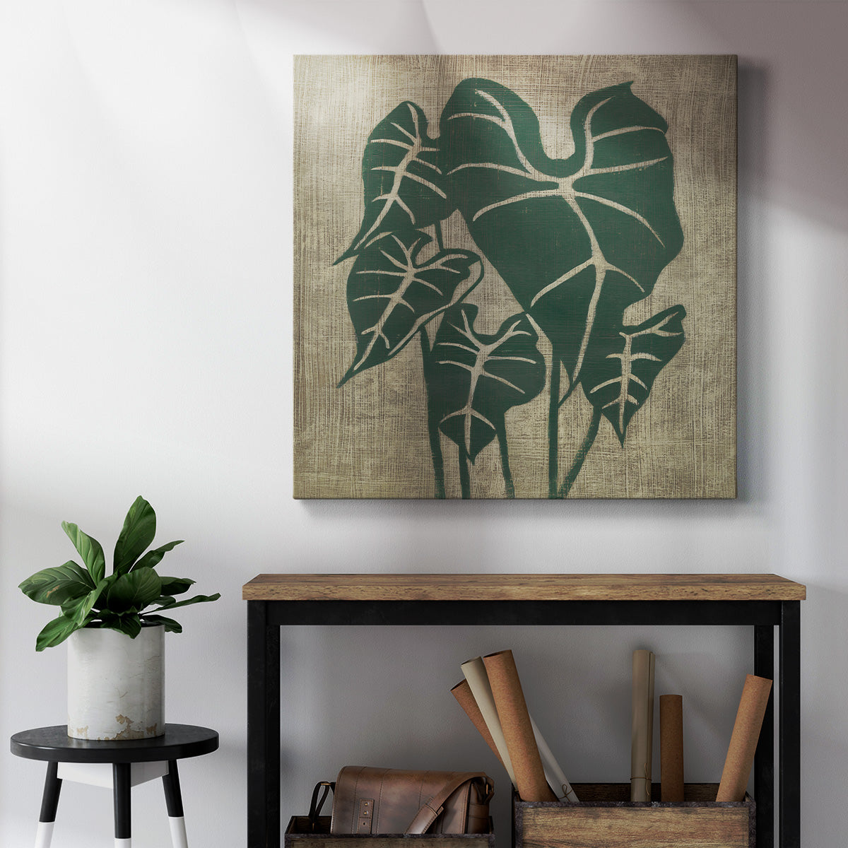 Vintage Greenery III-Premium Gallery Wrapped Canvas - Ready to Hang