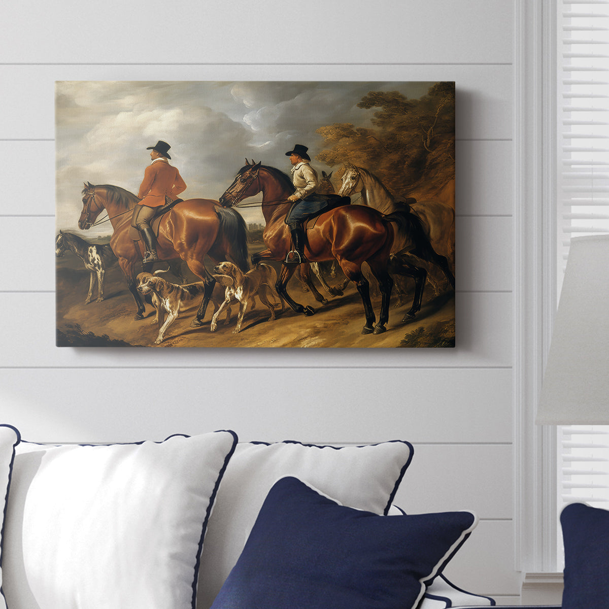 Vintage Hunt LXXIX - Canvas Art Print