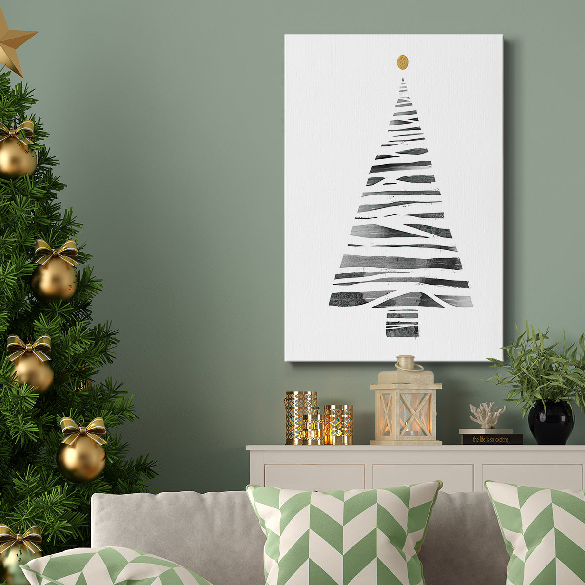 Christmas Tree I - Gallery Wrapped Canvas