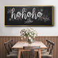 Ho Ho Ho - Floater Framed Canvas Print