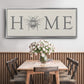 Bee Home - Floater Framed Canvas Print