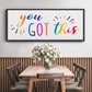 Rainbow Got This - Floater Framed Canvas Print