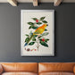 Bird in Habitat V - Modern Framed Canvas Print