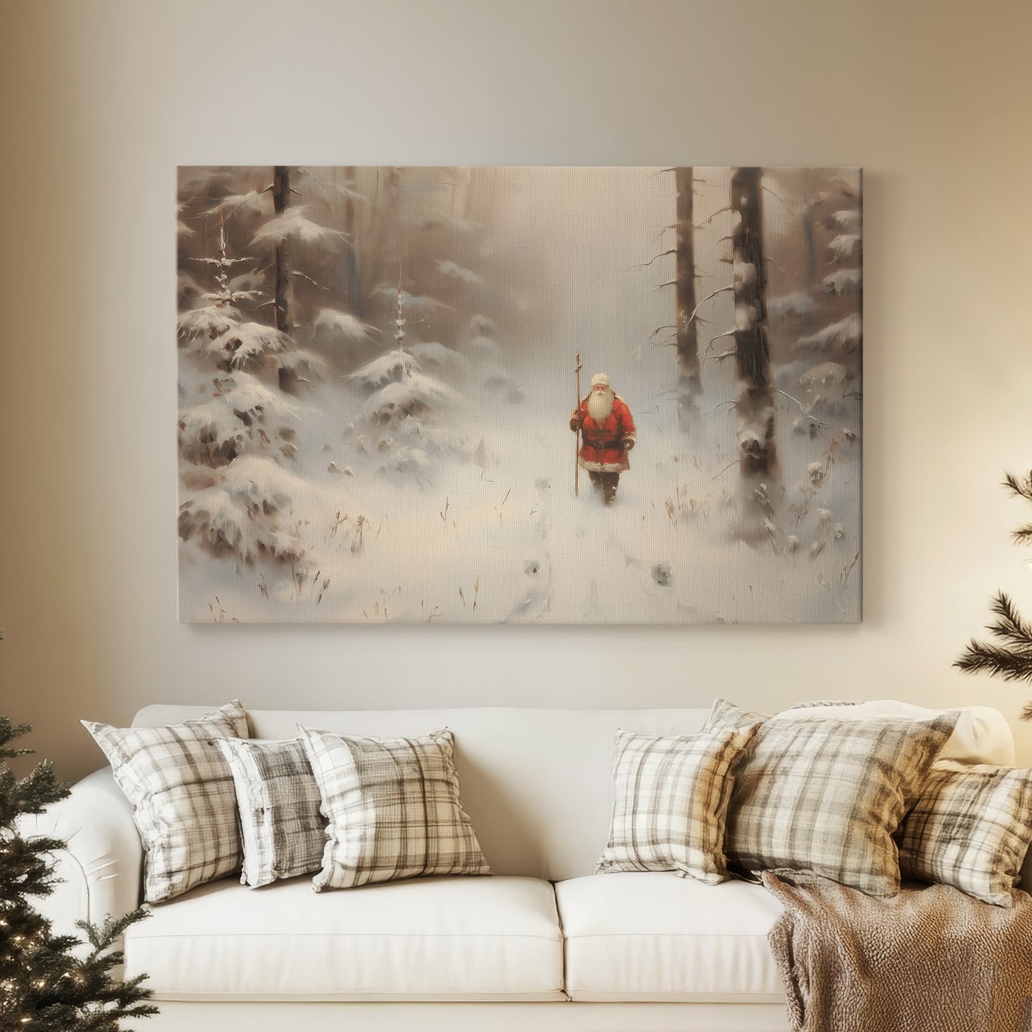 Sugar Pines Carol - Canvas Art Print