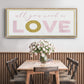 All You Need is Love - Floater Framed Canvas Print