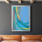 Circulating Flow I - Modern Framed Canvas Print