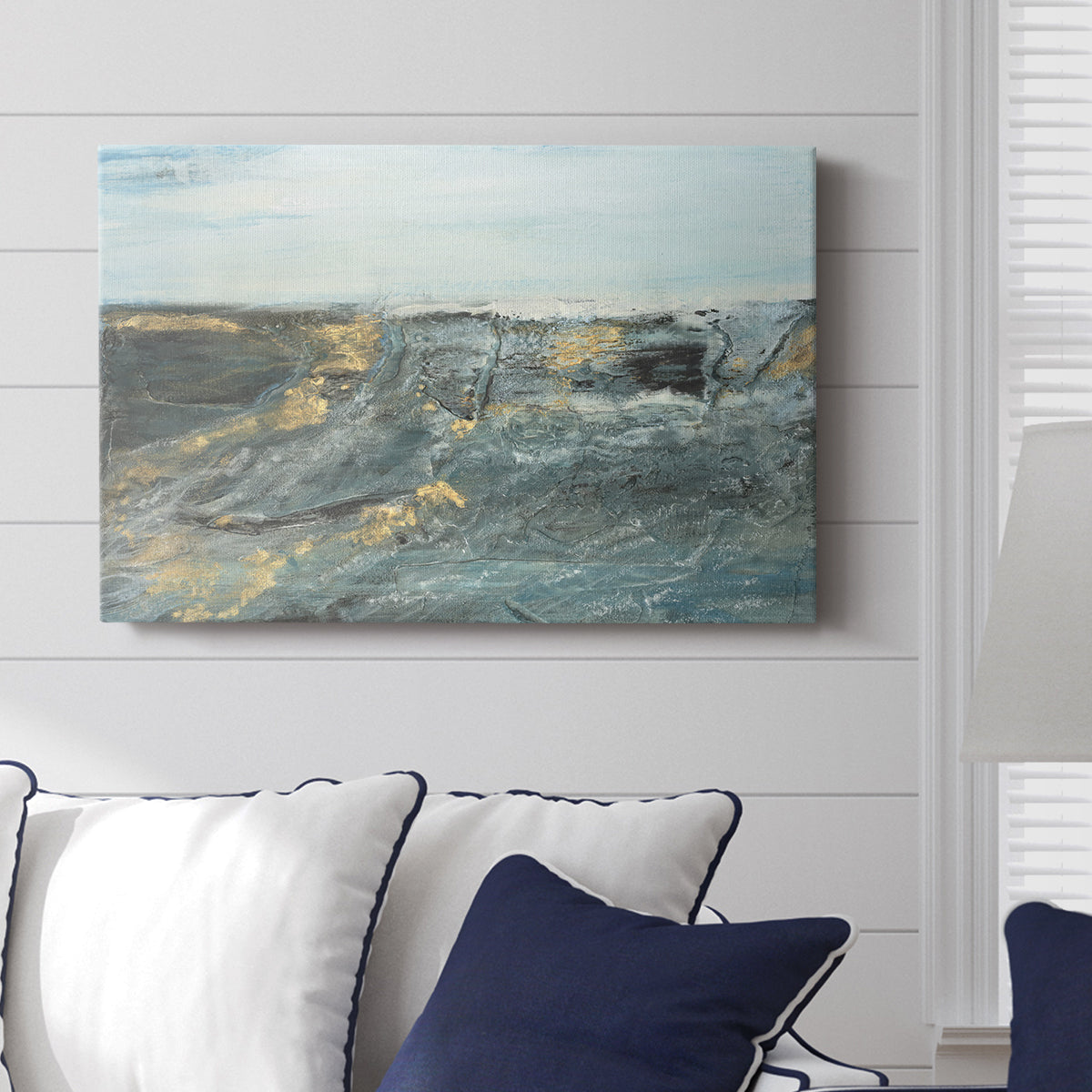 Flow of Love in Ocean I - Canvas Art Print