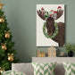 Christmas Moose and Christmas Owls - Gallery Wrapped Canvas