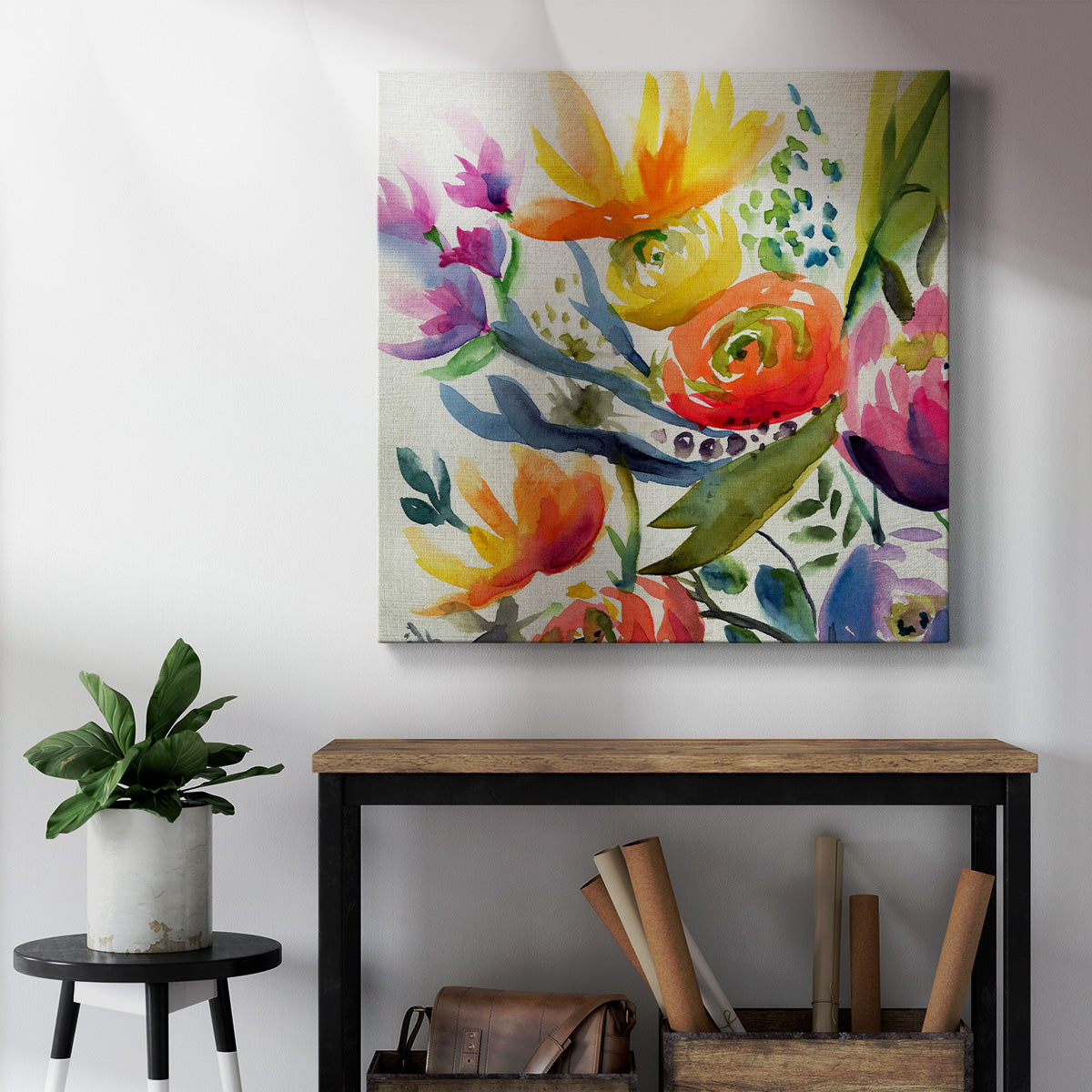 Summer Spectrum IV - Canvas Art Print