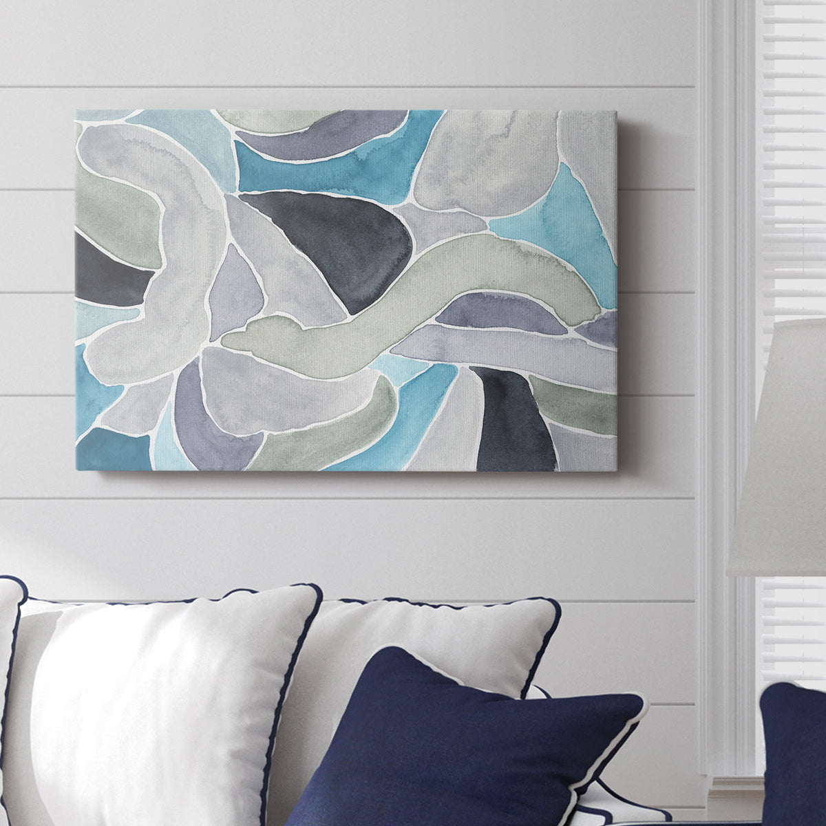 Subtle Billows II - Canvas Art Print