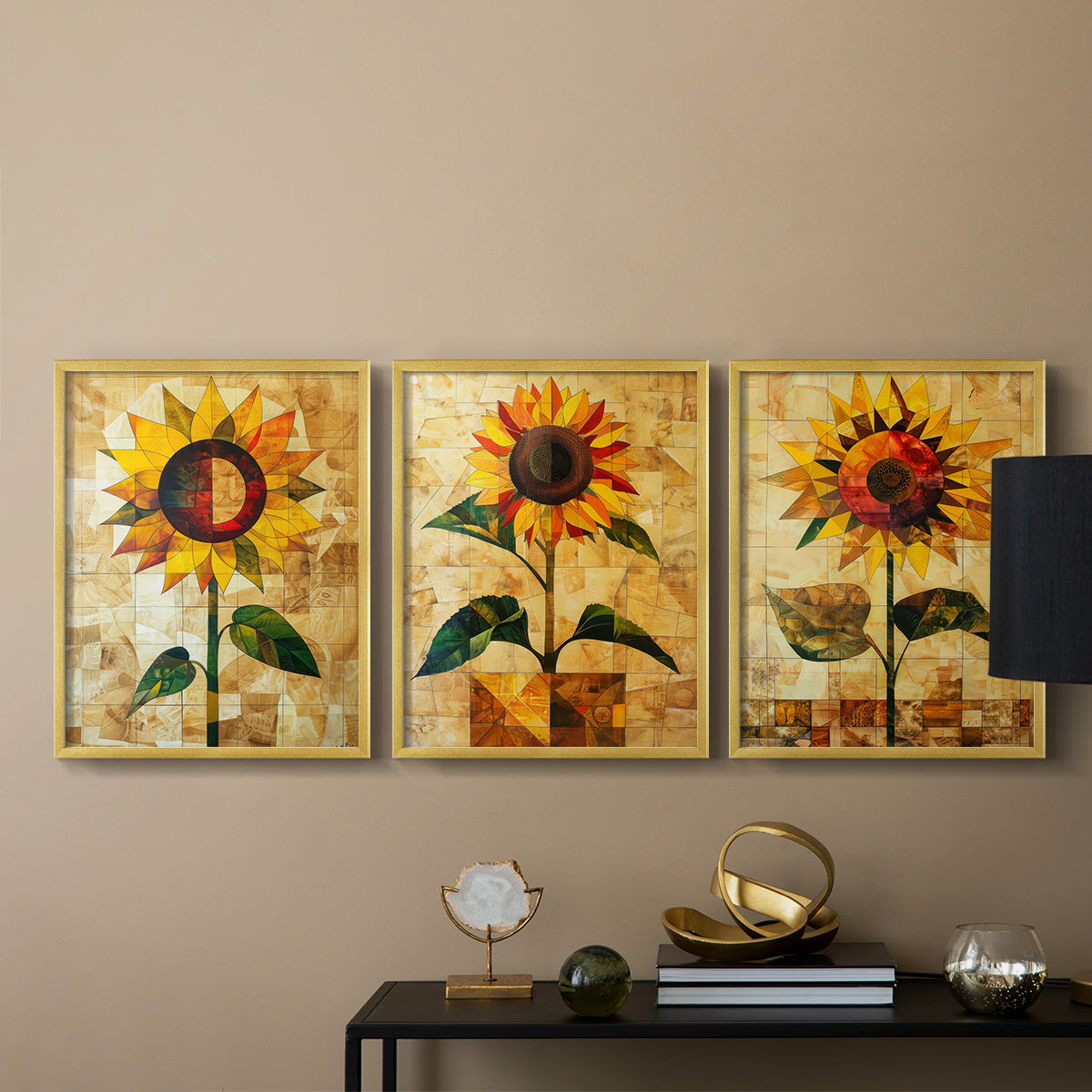 Floral Study Series CLVIII - Restickable Framed Art Set