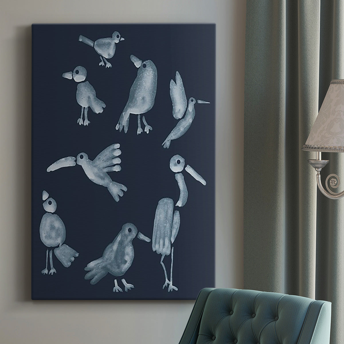 Flock II - Canvas Art Print