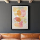 Warm Petals II - Modern Framed Canvas Print
