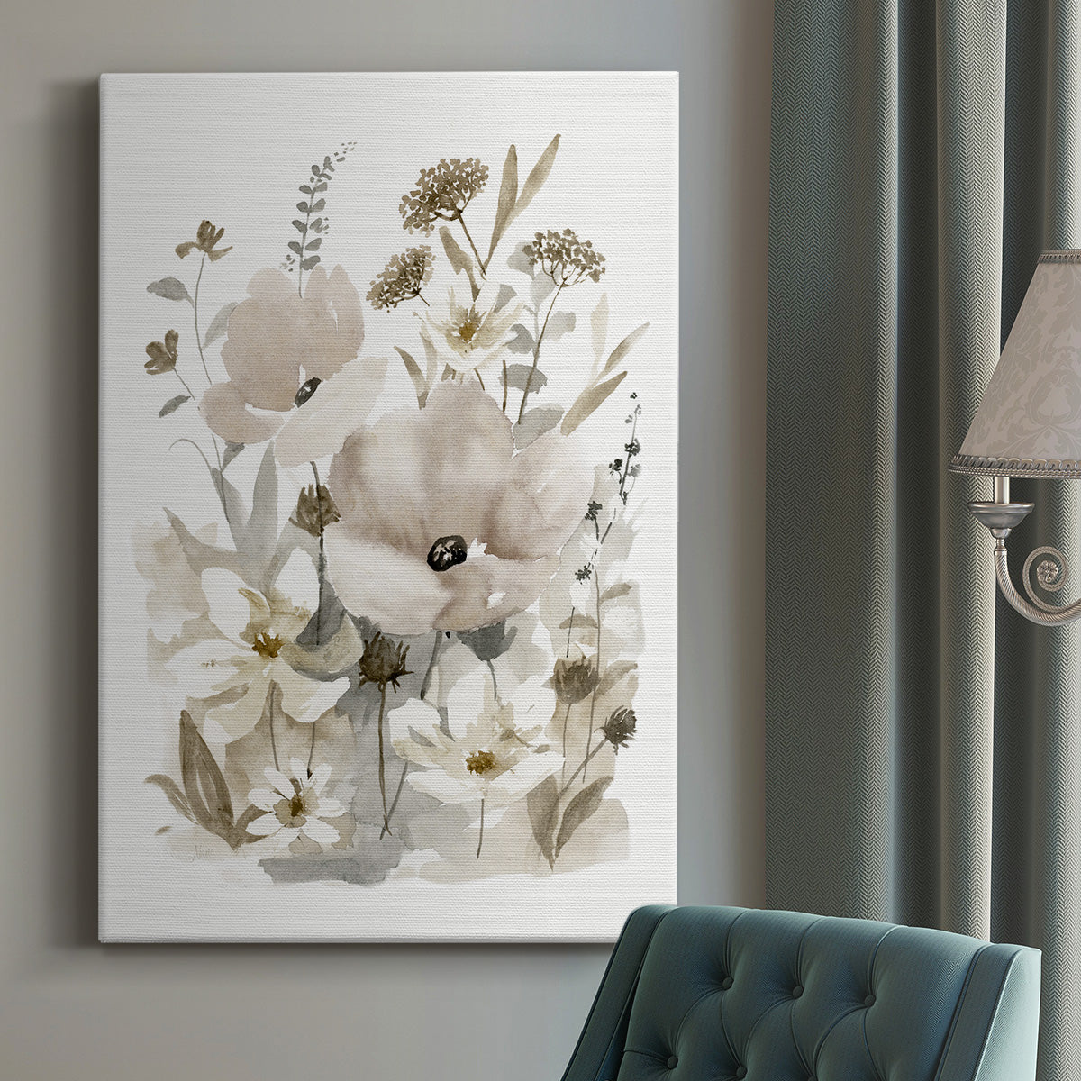 Neutral Nature II Premium Gallery Wrapped Canvas - Ready to Hang