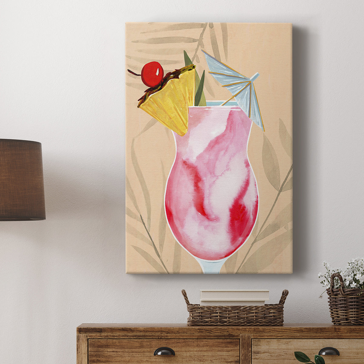 Tropical Cocktail II - Canvas Art Print