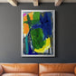 Brights Strokes I - Modern Framed Canvas Print