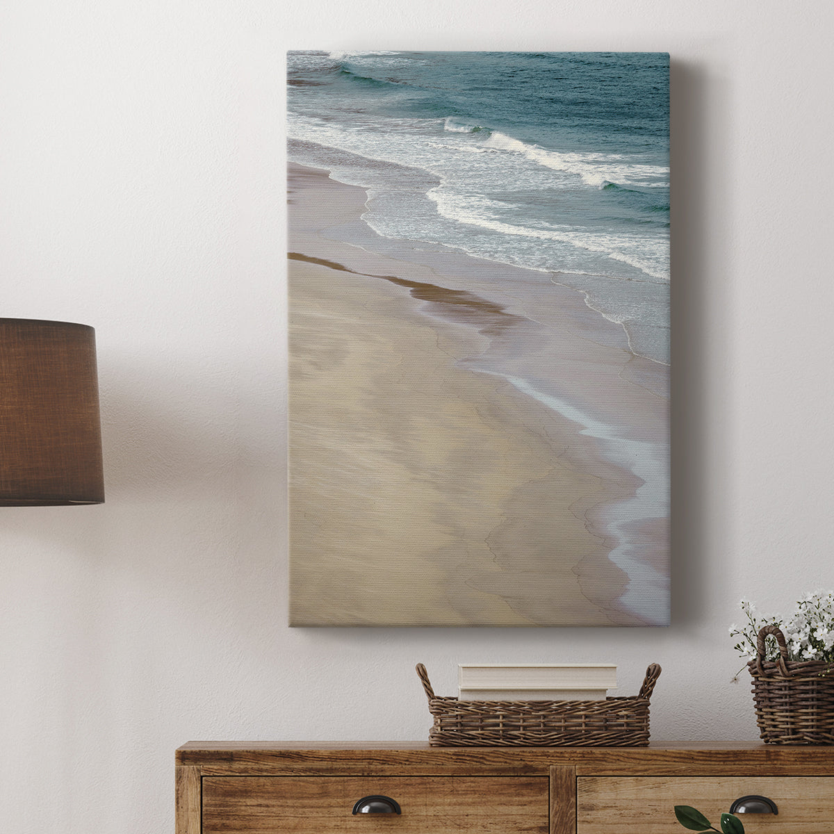 Low Tide Summer - Canvas Art Print