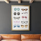 Vintage Glasses II - Modern Framed Canvas Print