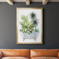 Plant Bath II - Modern Framed Canvas Print