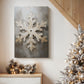 Soft Linen Icicles Whisper - Canvas Art Print