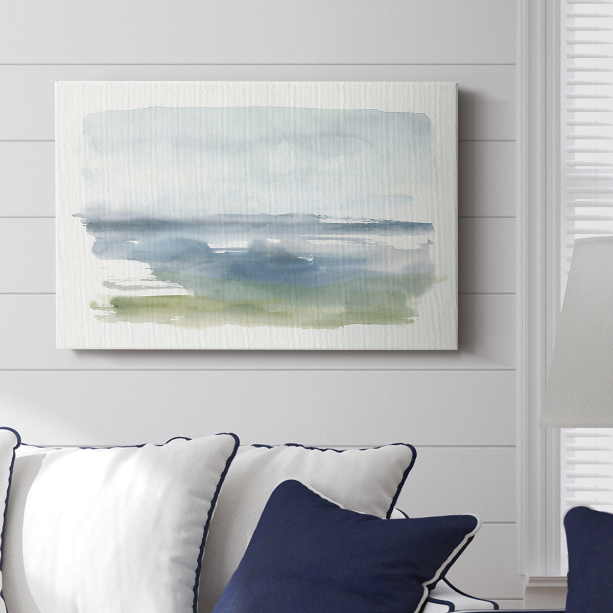 Coastline Splash IV - Canvas Art Print