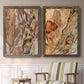 Tree Texture Triptych I - Premium Framed Canvas 2 Piece Set - Ready to Hang