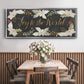 Gilded Christmas Collection D - Floater Framed Canvas Print