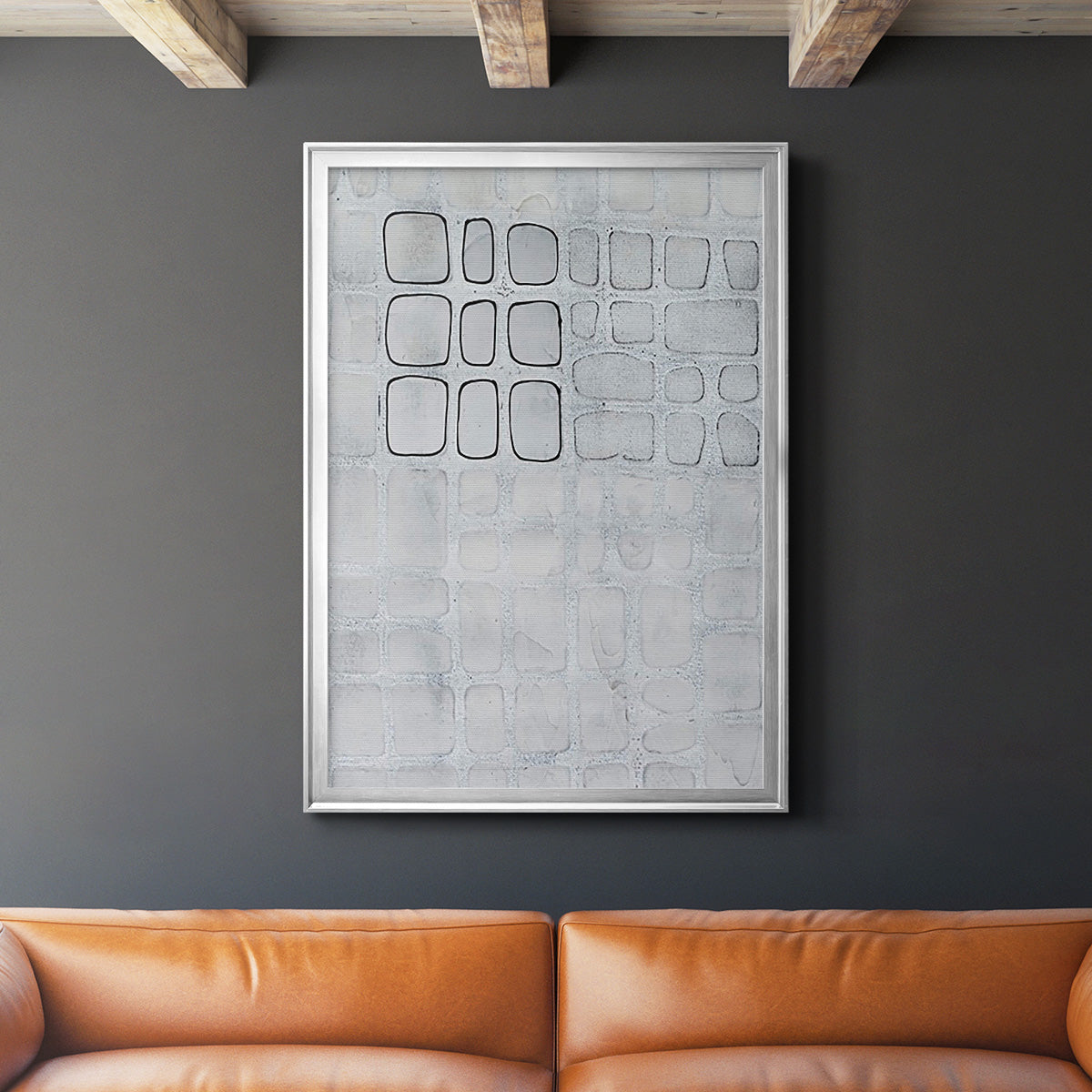 Lumen Colour I - Modern Framed Canvas Print