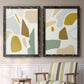 Pastel Splotches I - Premium Framed Canvas 2 Piece Set - Ready to Hang