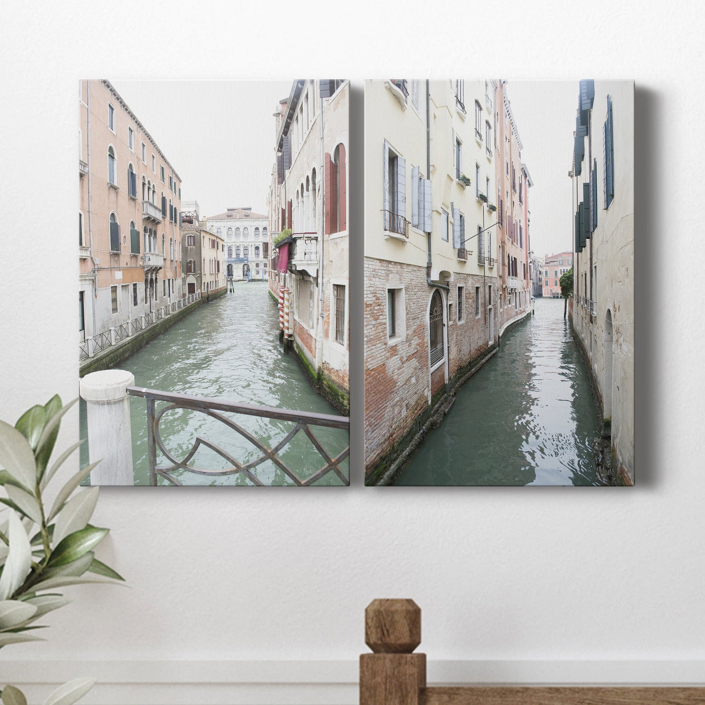 Venice Canal I Premium Gallery Wrapped Canvas - Ready to Hang