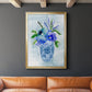 Blue Bouquet I - Modern Framed Canvas Print