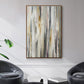 Color Ripple - Framed Premium Gallery Wrapped Canvas L Frame - Ready to Hang