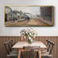 The Boulevard of Heloise in Argenteuil, 1872 - Floater Framed Canvas Print
