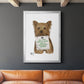 Love and Yorkshire Terrier - Modern Framed Canvas Print