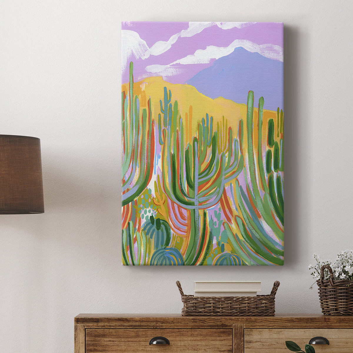 Lavender Desert I - Canvas Art Print