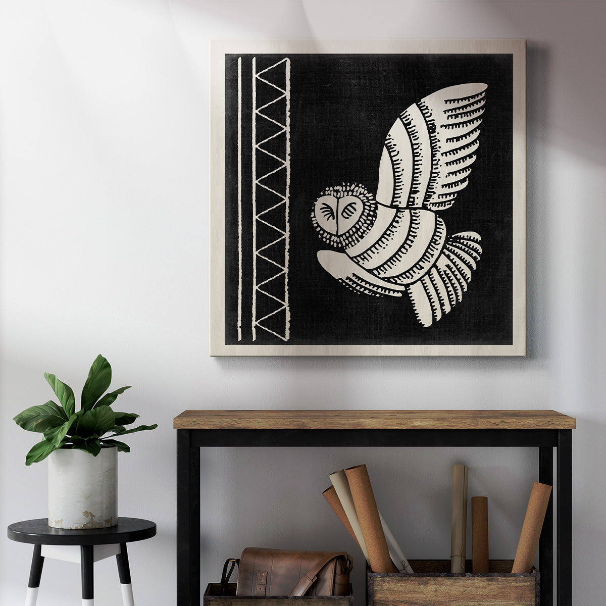 The Owl III - Canvas Art Print