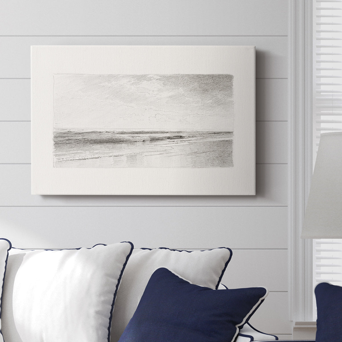 Vintage Sketch LXXXIII - Canvas Art Print