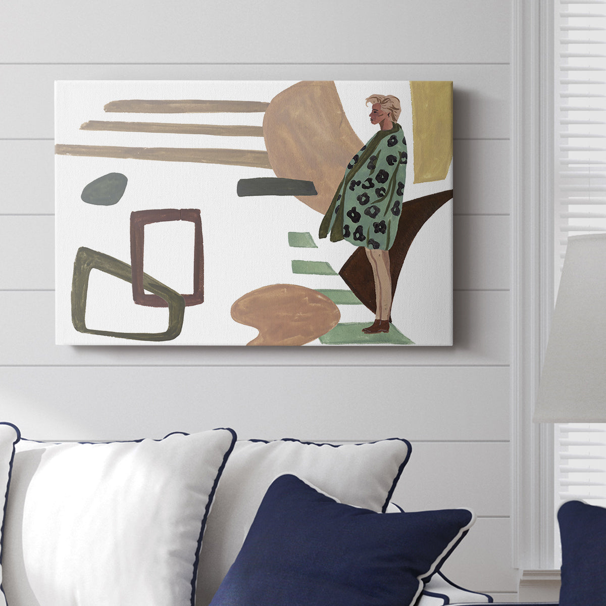 Vintage Vibes V - Canvas Art Print
