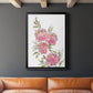 Watercolor Blooms I - Modern Framed Canvas Print