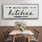 Bless this Kitchen - Floater Framed Canvas Print