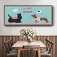 Valendogs Collection C - Floater Framed Canvas Print