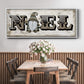Winter Wonderland Friend Noel - Floater Framed Canvas Print