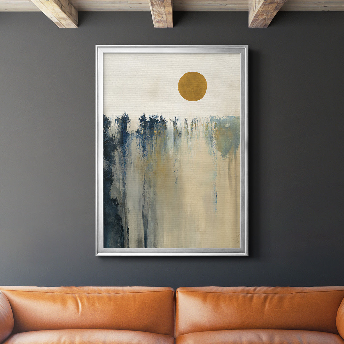 Equilibrium - Modern Framed Canvas Print