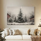 Pale Winter Night Serenade - Canvas Art Print