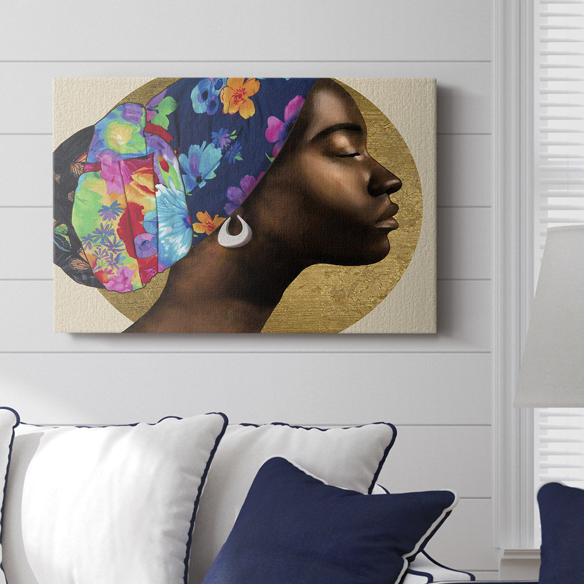 Golden Lady I - Canvas Art Print