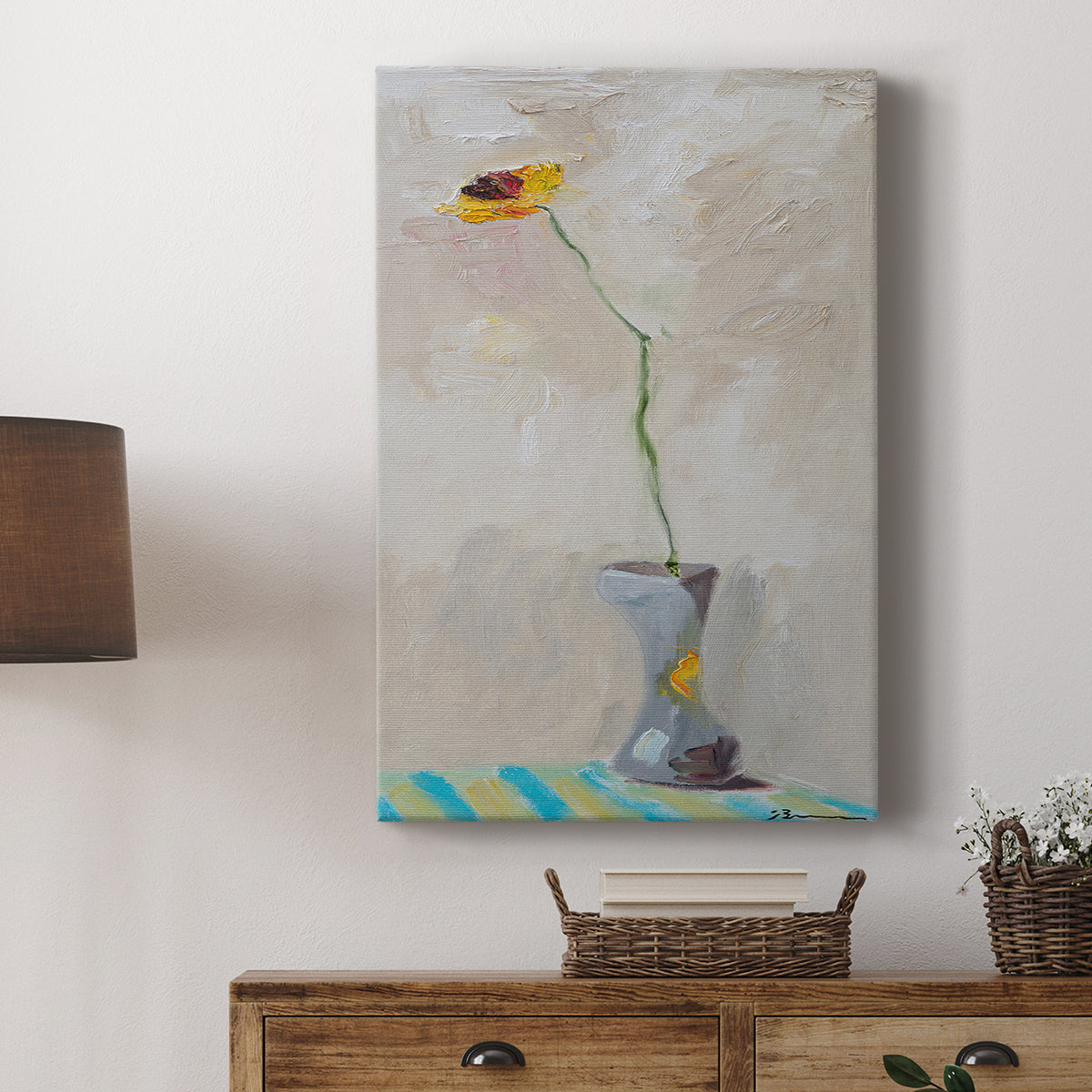 Single & Ready to Mingle - Canvas Art Print