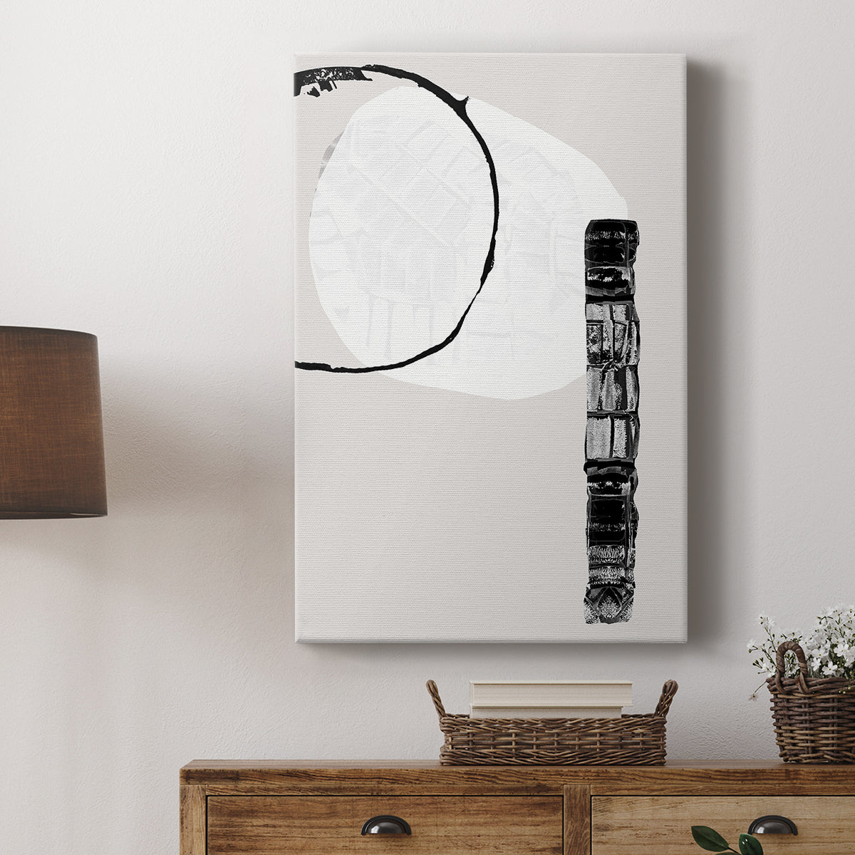 Zen Shapes II - Canvas Art Print
