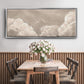 Painted Clouds II - Floater Framed Canvas Print